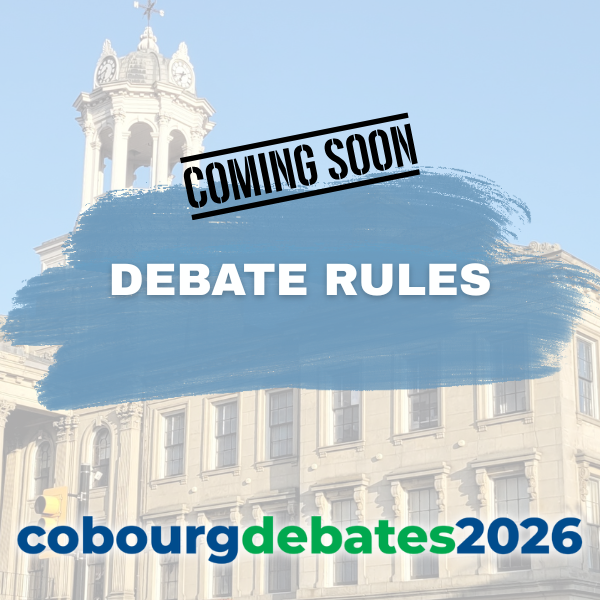 DEBATE RULES COMING SOON